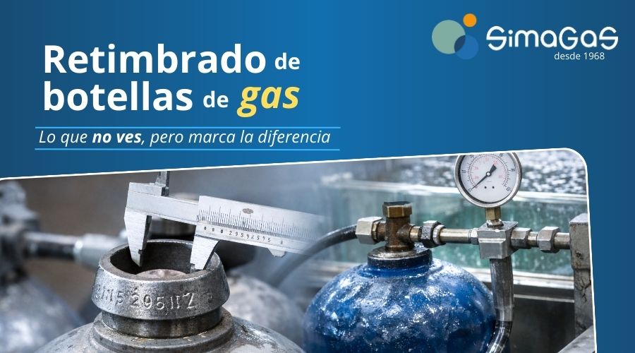 Retimbrado de botellas de gas: qué es, por qué es obligatorio y cómo mejora la seguridad