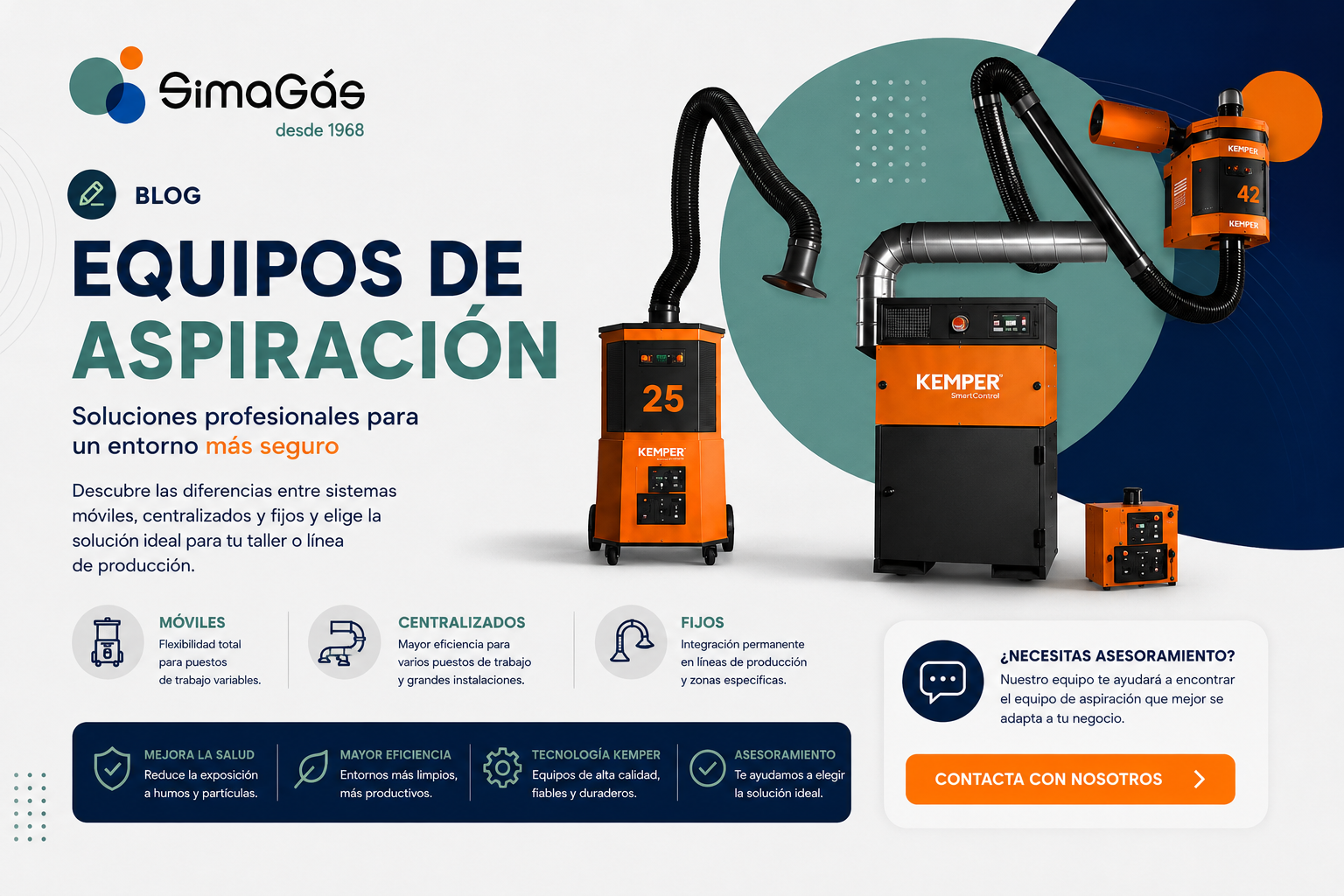 ¿Qué equipo de aspiración necesito según mi tipo de empresa?